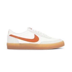 Nike Killshot 2 Men's Sneaker - white and burnt orange, with gum sole